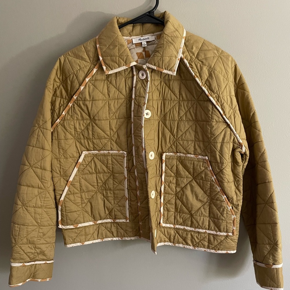 Quilted Cropped Madewell Jacket
